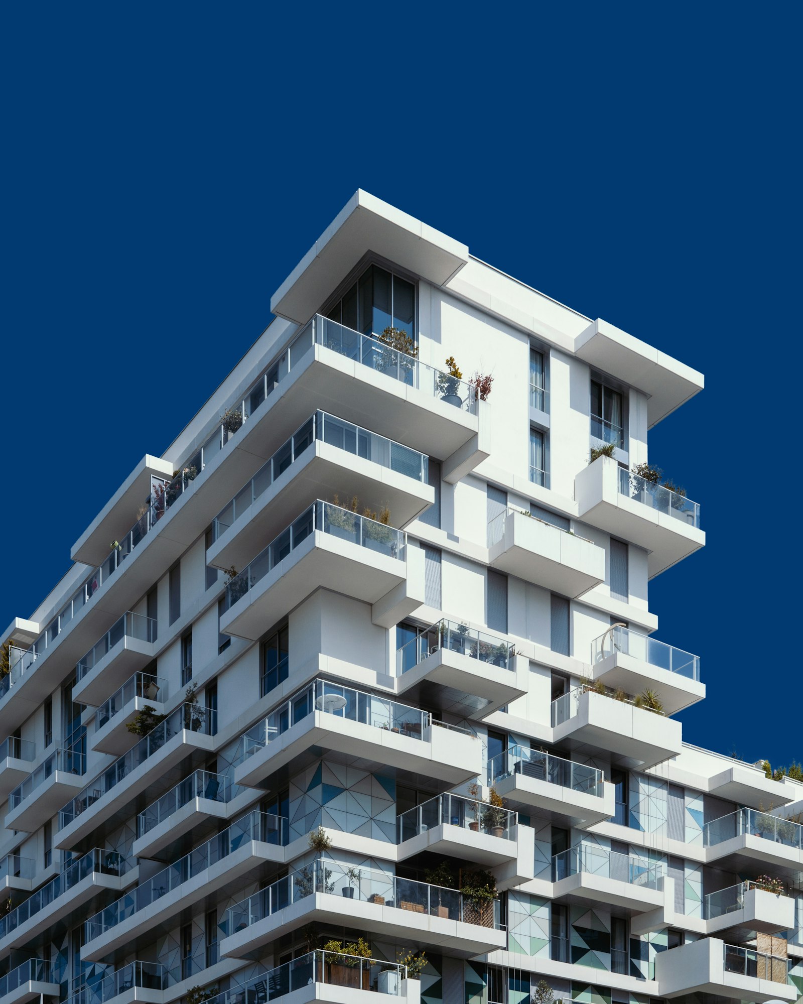Modern residential building in the city of Santo Domingo
